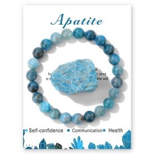 Explosive 8mm Natural Stone Natural Crystal Original Stone Bracelet Purple Crystal Elastic Bracelet Women's Bracelet