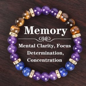 Popular Bracelet Tiger Eye Stone Lapis lazuli Amethyst Gold Accessories Bracelet Beads