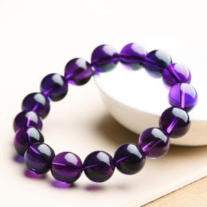 Uruguayan amethyst bracelet amethyst bracelet for couples lucky change gift